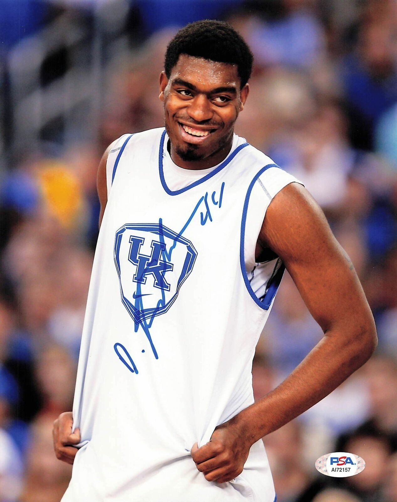 DAKARI JOHNSON signed 8x10 Photo Poster painting PSA/DNA Kentucky Wildcats Autographed