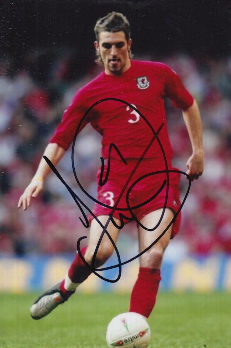 SAM RICKETTS HAND SIGNED 6X4 Photo Poster painting - FOOTBALL AUTOGRAPH - WALES 1.