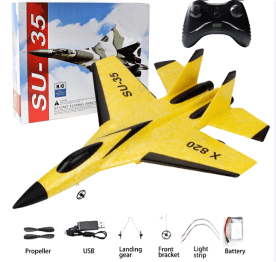 (🔥Clearance Sale - 50% OFF)2022 New Remote Control Wireless Airplane Toy