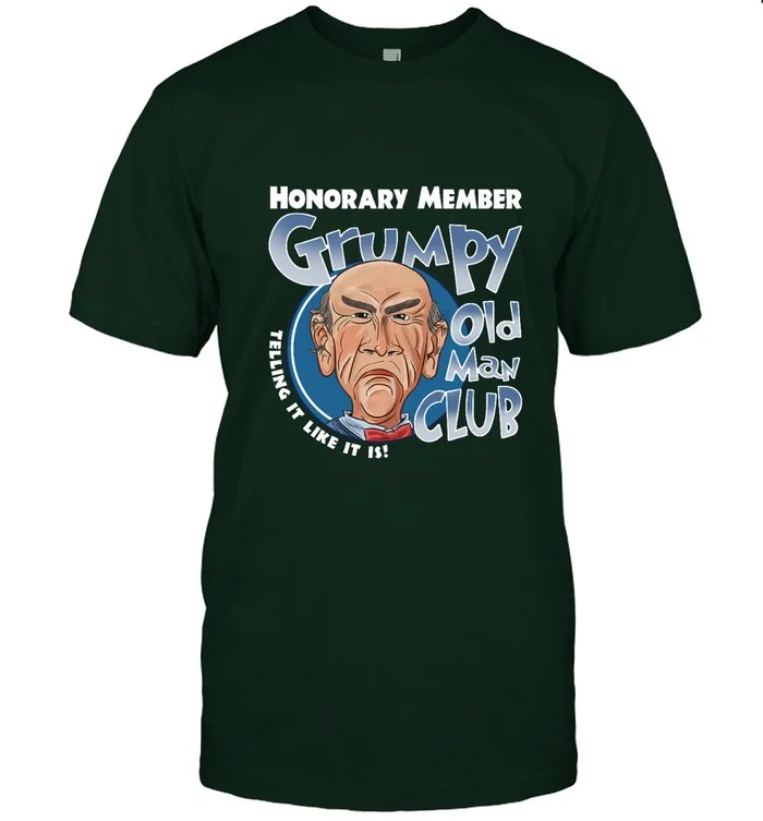 'Walter Honorary Member Grumpy Old Man Club' T-Shirt Celebrating 4th Of July - Independence Day