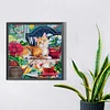 (40*40cm)Cat - Full Square Drill Diamond Painting