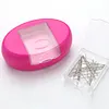Magnetic Sewing Pincushion with Drawer Magnetic Pin Holder with Strong Magnet Oval Design for Sewing Quilting Pins Paper Clips Screws