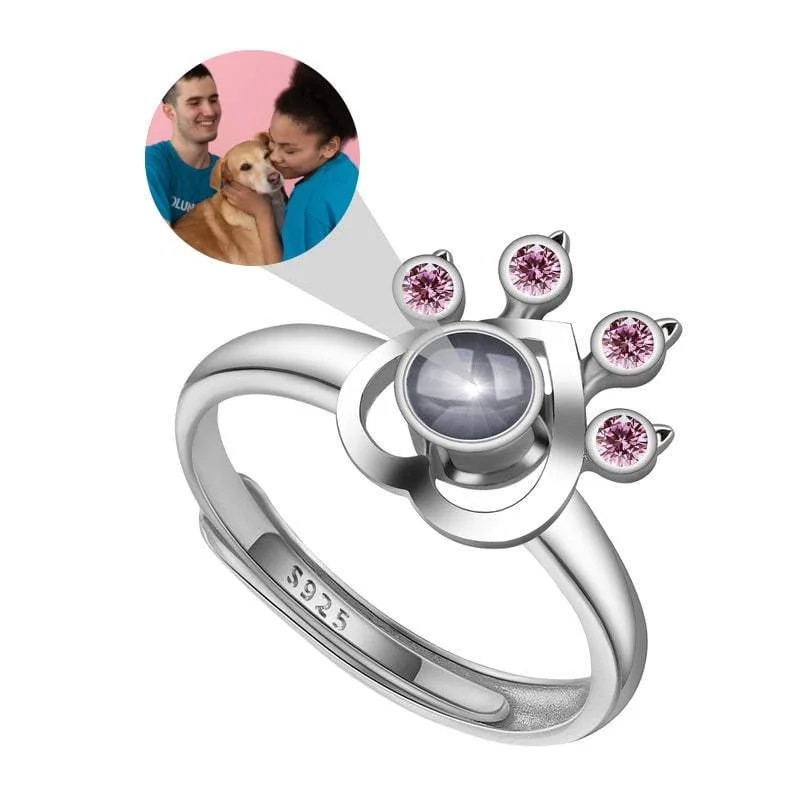 Personalized Dog Paw Necklace