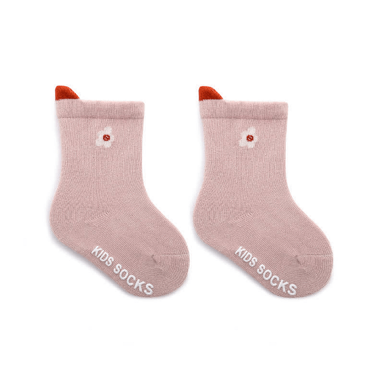 Baby Toddler Embroidered Tube Socks