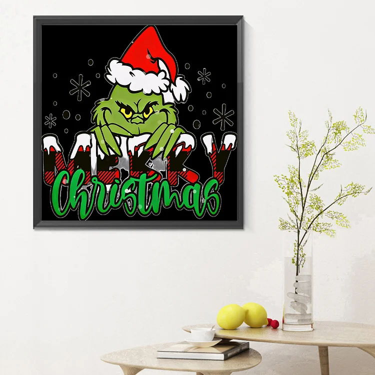Christmas The Grinch - Full Round - Diamond Painting(30*40cm)