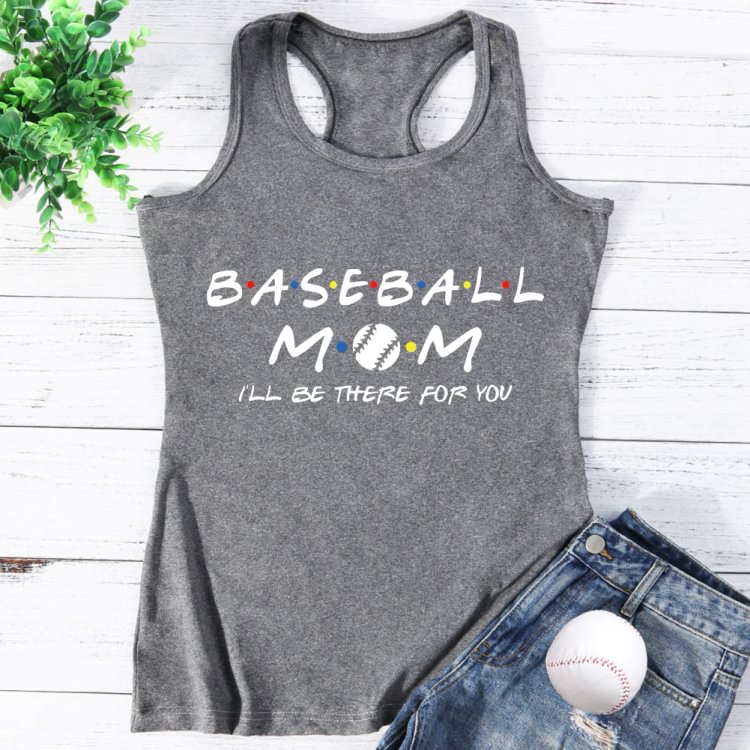 AL™ Baseball mom Vest Tops-07026