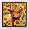 (Multi-Style) Flower Yak-11CT Stamped Cross Stitch 40*40cm/15.75*15.75in