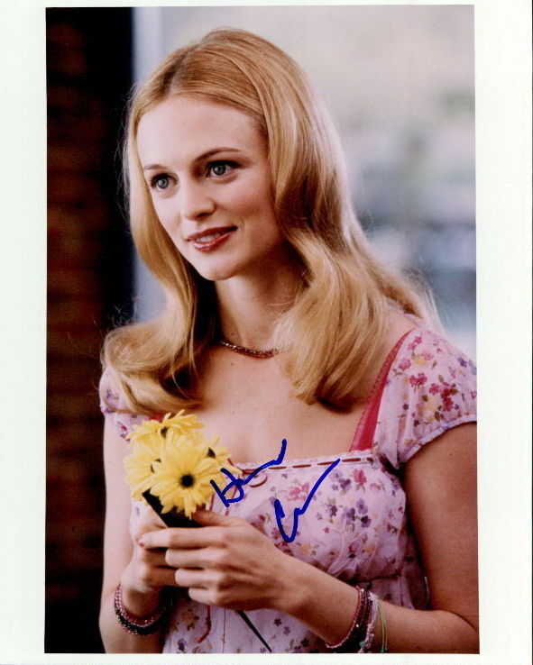 Heather Graham signed 8x10 Photo Poster painting in-person