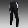 Joyfball 2024/2025 Italy Half-Pull Training Suit Black Soccer Shirt