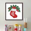 Christmas Stockings-11CT Stamped Cross Stitch 20*20cm/7.87*7.87in tapestrymarket