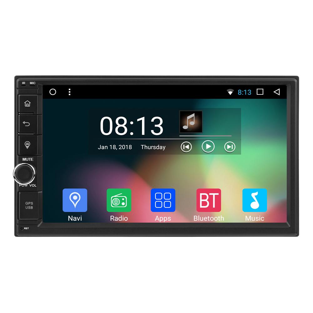 

7in 2 Din BT WiFi 4G 1080P Octa-core Android Car Stereo MP5 FM Radio GPS, 501 Original