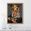 >SALE<Full Embroidery Eco-cotton Thread 14CT Counted Dog Cross Stitch Artwork (RA505)