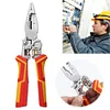 9 In 1 Stripping Pliers Multifunctional Electrician Stripper Cable Crimper Plier
