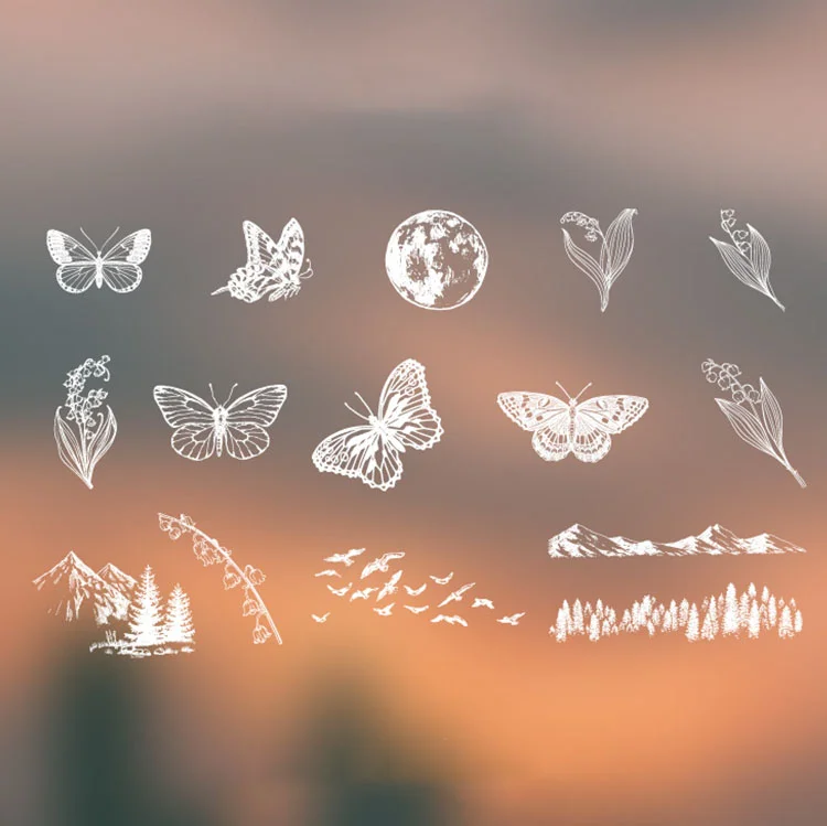 Daylight Fantasy Series Stickers 6 Options-Himinee.com