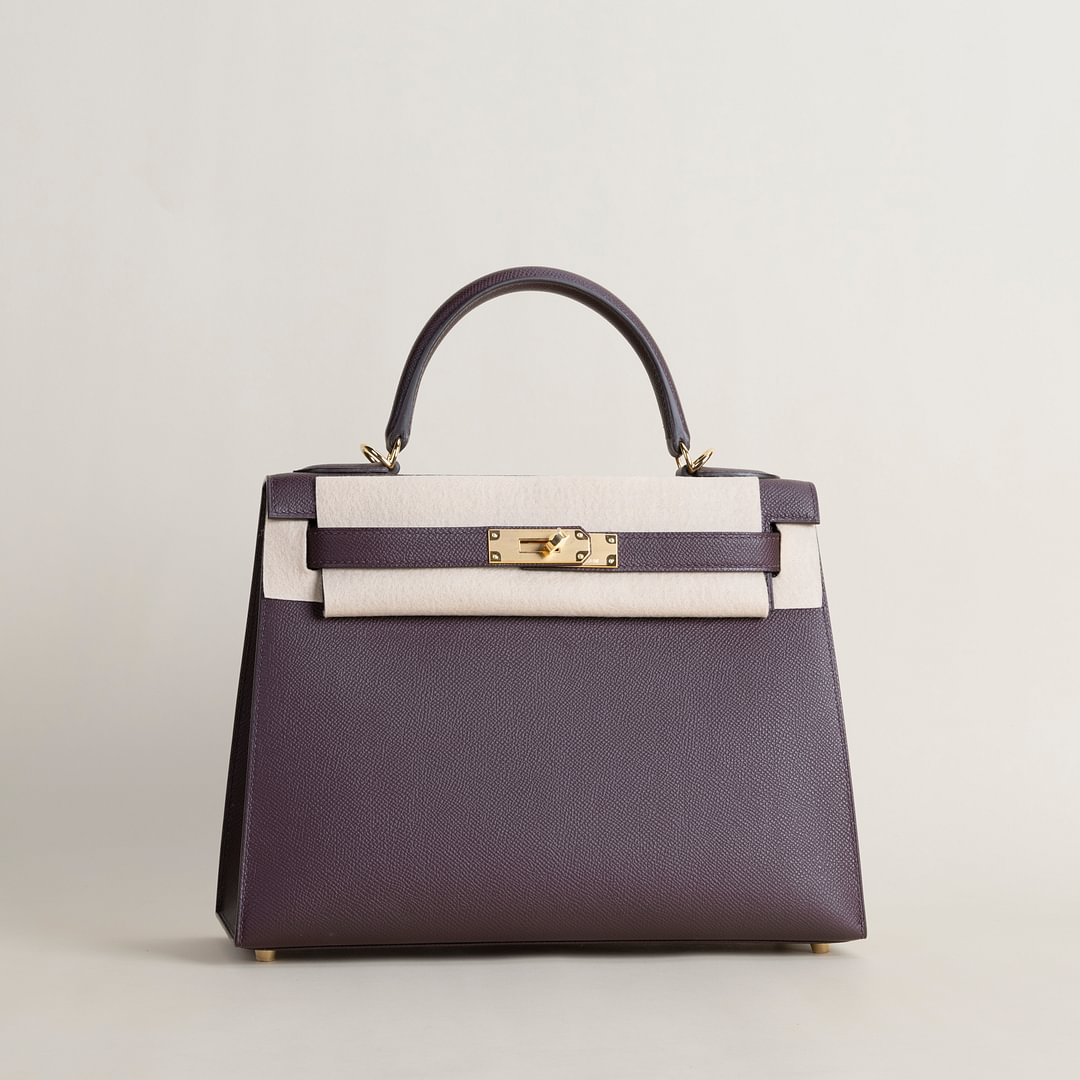 Kelly28 Epsom 0G Rouge sellier GHW