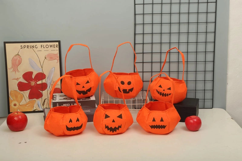 Halloween Cool Style Pumpkin Ghost Cloth Holiday Daily