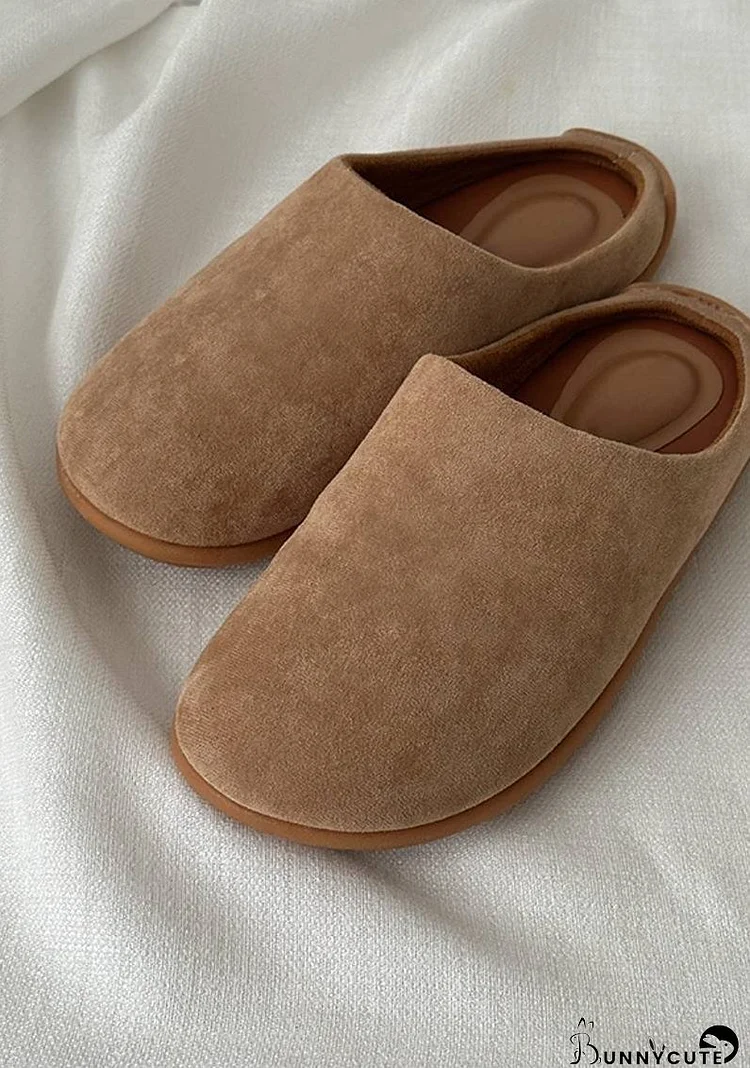 Veronica Suede Slippers