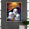 40x50cm halloween fant&ocirc;me 5d bricolage plein per&ccedil;age rond diamant peinture kit d&eacute;coration int&eacute;rieure