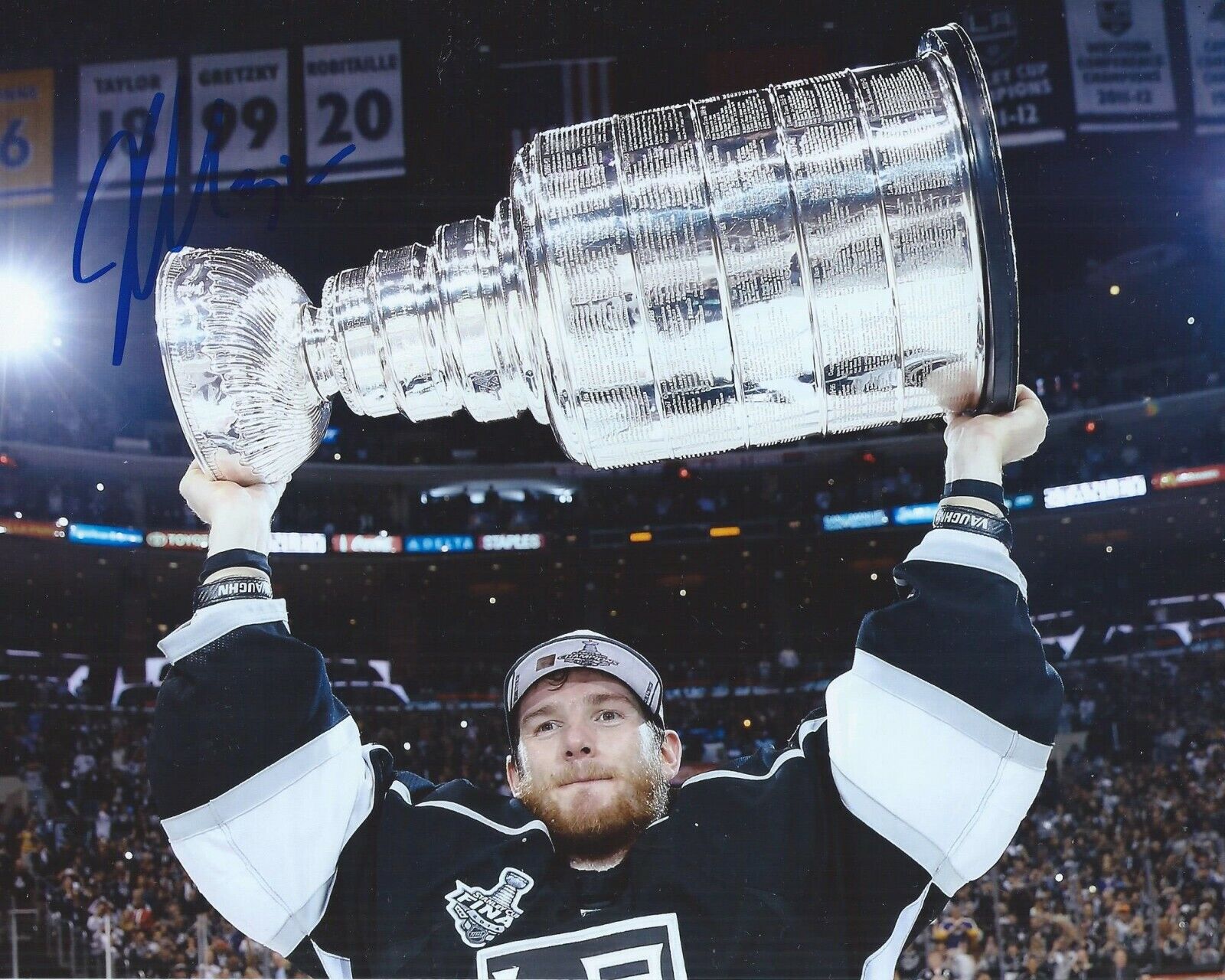 Jonathan Quick Signed 8x10 Photo Poster painting Stanley Cup Los Angeles Kings Autographed COA