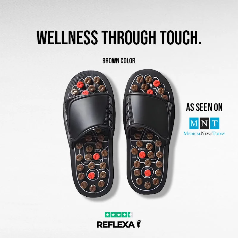 REFLEXA&trade; ACUPRESSURE SANDALS