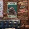 Funny"Are You Pooping Cat" - Vintage Metal Signs(12*16Inch) - Cat