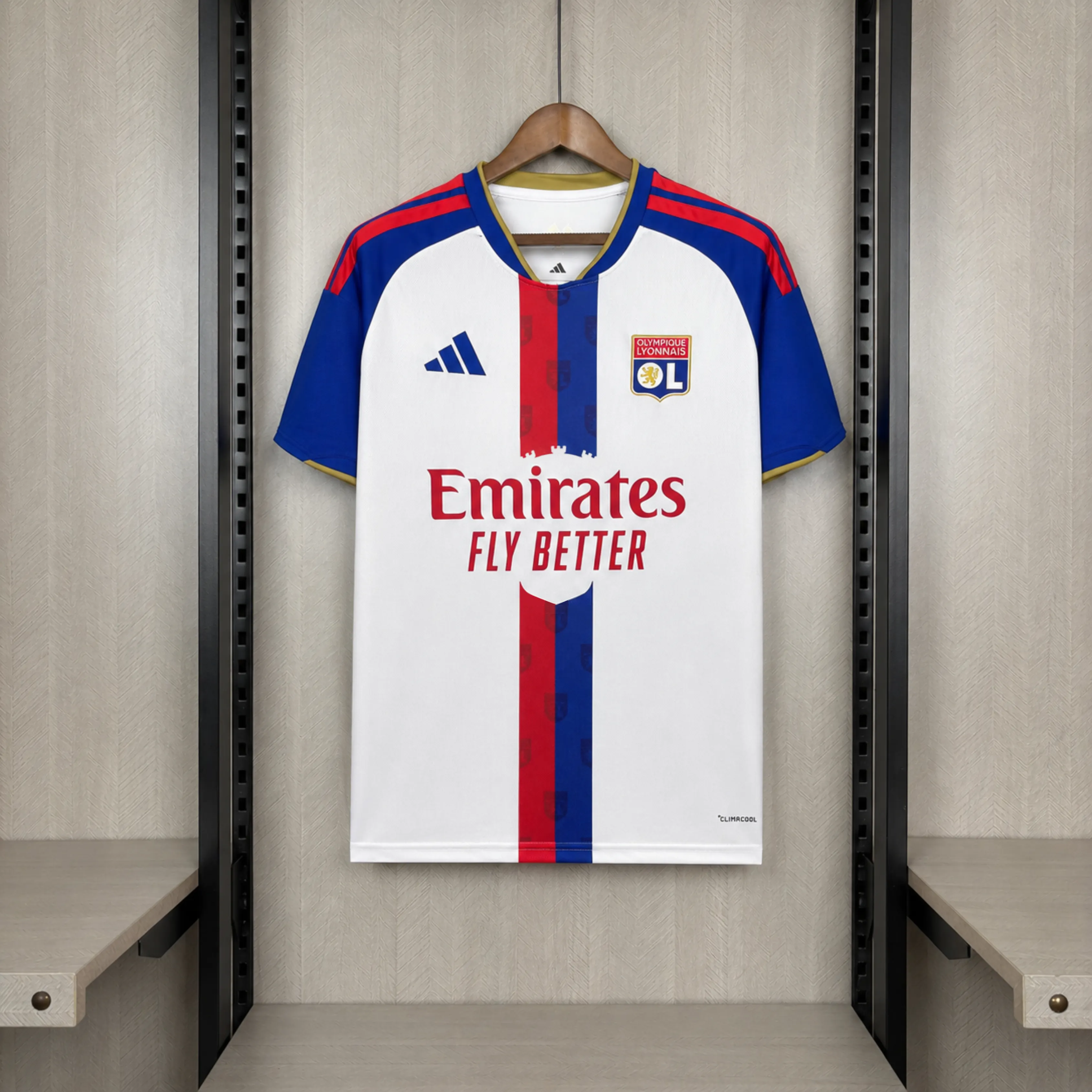 26/27 Lyon Home Football Shirt Thai Quality