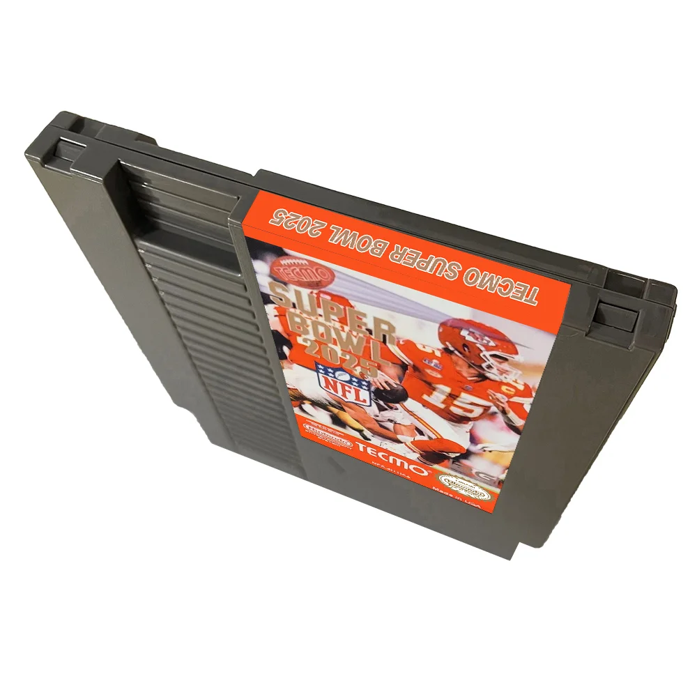 TECMO SUPER BOWL 2025 NES For Nintendo Entertainment System Console - 8 Bit Game Cartridge