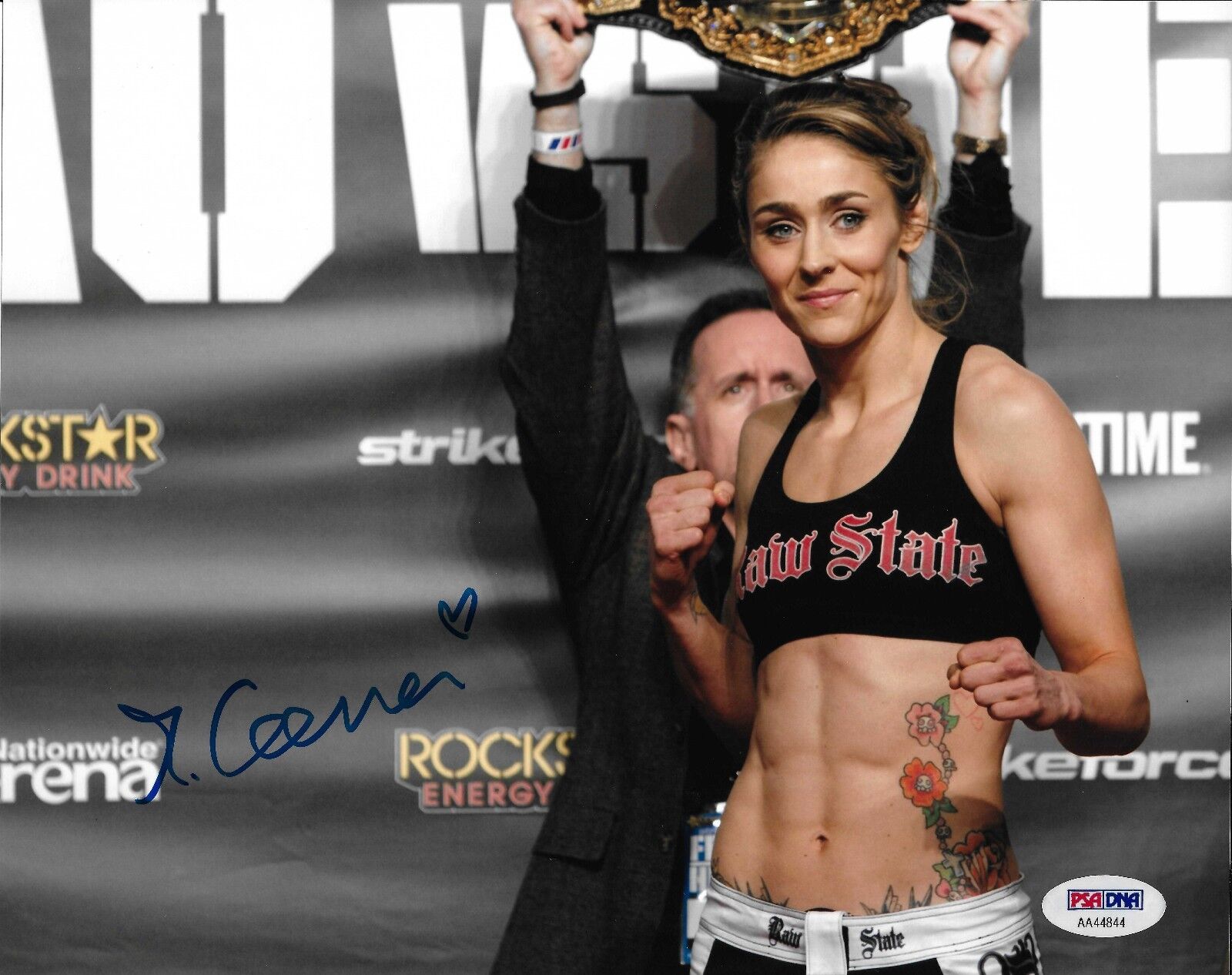 Marloes Coenen Signed 8x10 Photo Poster painting PSA/DNA COA StrikeForce Invicta Picture Auto 3