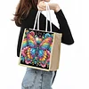 DIY Butterfly Diamond Painting Shopping Bag Diamond Tote Handbag
