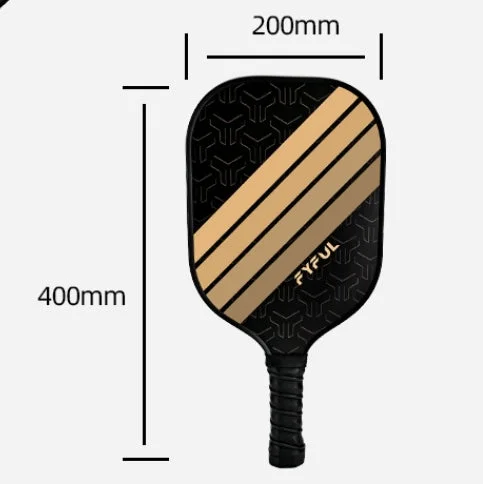 Durable Fiberglass Pickleball Paddle Set for Outdoor Play