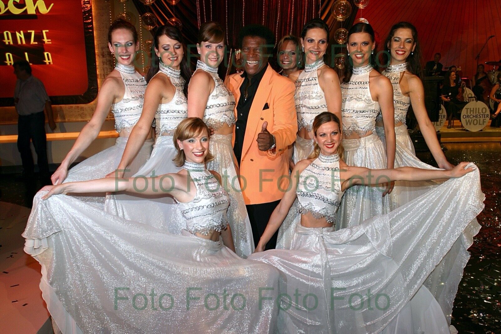 Roberto Blanco Schlager Musik Foto 20 x 30 cm ohne Autogramm (Be-3