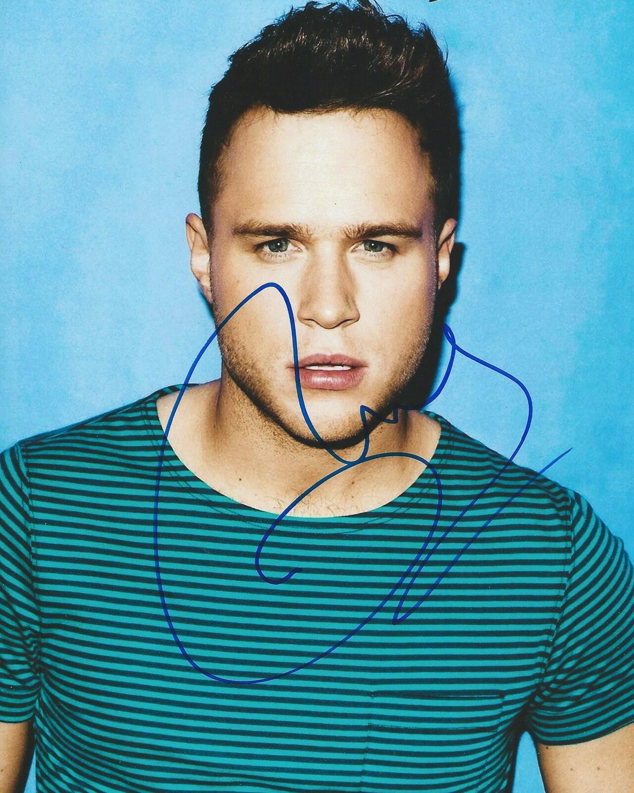 **GFA Heart Skips A Beat *OLLY MURS* Signed 8x10 Photo Poster painting AD2 COA PROOF!**