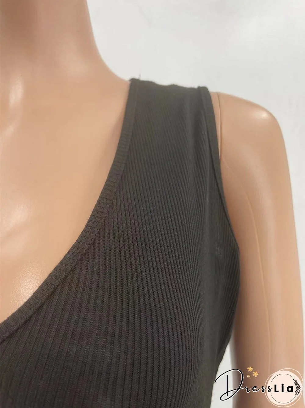 Sleeveless Cut Out Skinny One Piece Jumpsuit