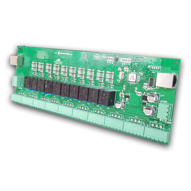 Access Control System Remote Control PCB Board For Smart Express Locker With Rich Interface Can Provide Socket Protocol