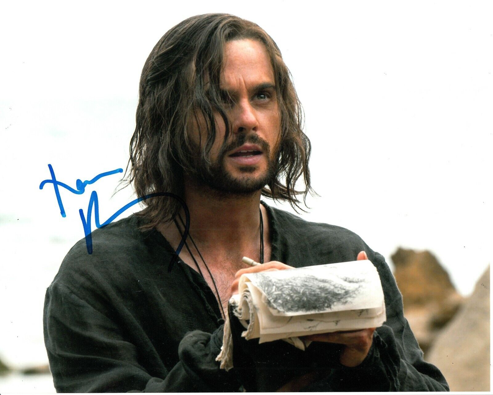 TOM RILEY SIGNED DA VINCI'S DEMONS Photo Poster painting UACC REG 242 (5)