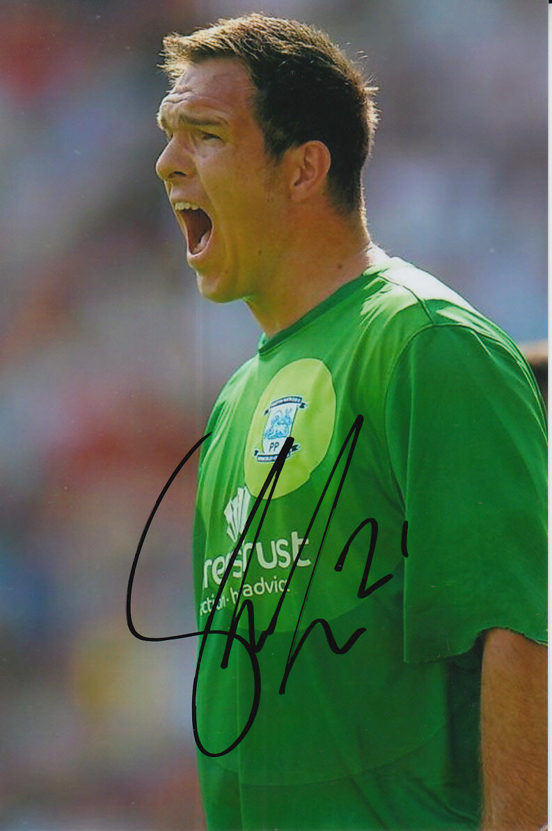 PRESTON NORTH END HAND SIGNED THORSTEN STUCKMANN 6X4 Photo Poster painting 7.