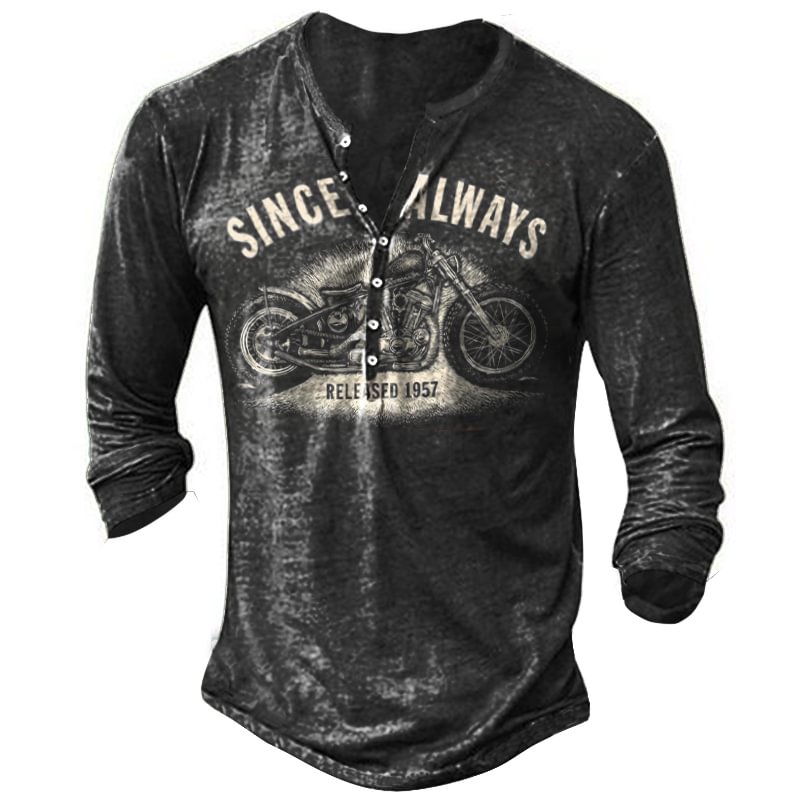 Men's outdoor ripstop motorcycle club T-shirt / [viawink] /