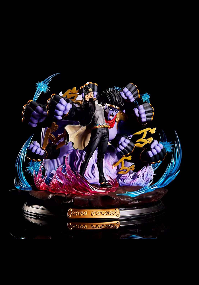 Kujo Jotaro & Star Platinum - JoJo's Bizarre Adventure Resin Statue - XC Studios [Pre-Order]-shopify