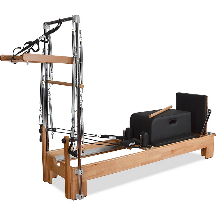 Premium Wood Reformer With Tower Bundle - Private Pilates