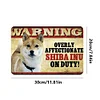 Dog Warning- Vintage Metal Signs(12*16Inch)
