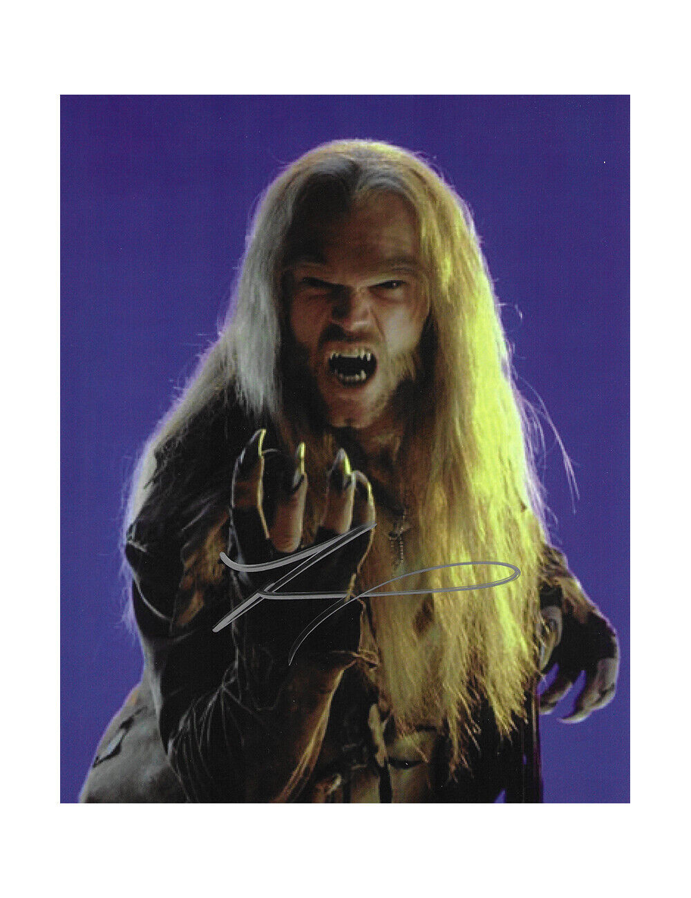 8x10 X-Men Sabretooth Print Signed by Tyler Mane 100% Authentic + COA