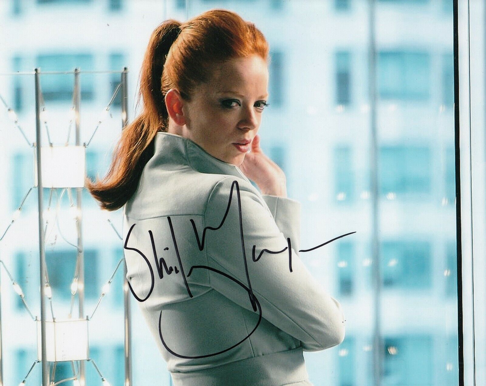 SHIRLEY MANSON signed (TERMINATOR: The Sarah Connor Chronicles) 8X10 W/COA #2