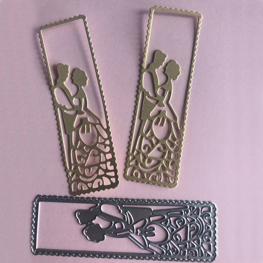 Metal Wedding Cutting Dies Stencils For DIY Scrapbooking Photo Album Card Decorative Embossing Valentine Craft Dies