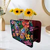 DIY Butterfly Wooden Double Sided Desktop Flower Vase Diamond Art Kit