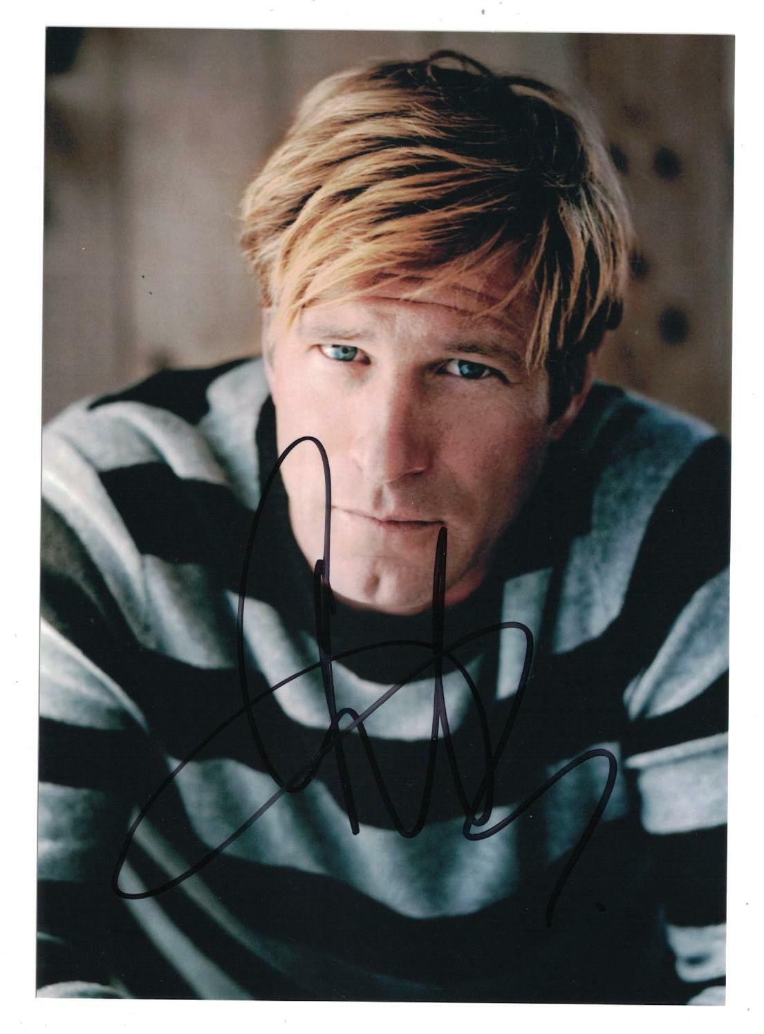 Aaron Eckhart Signed Autographed 5 x 7 Photo Poster painting Actor B