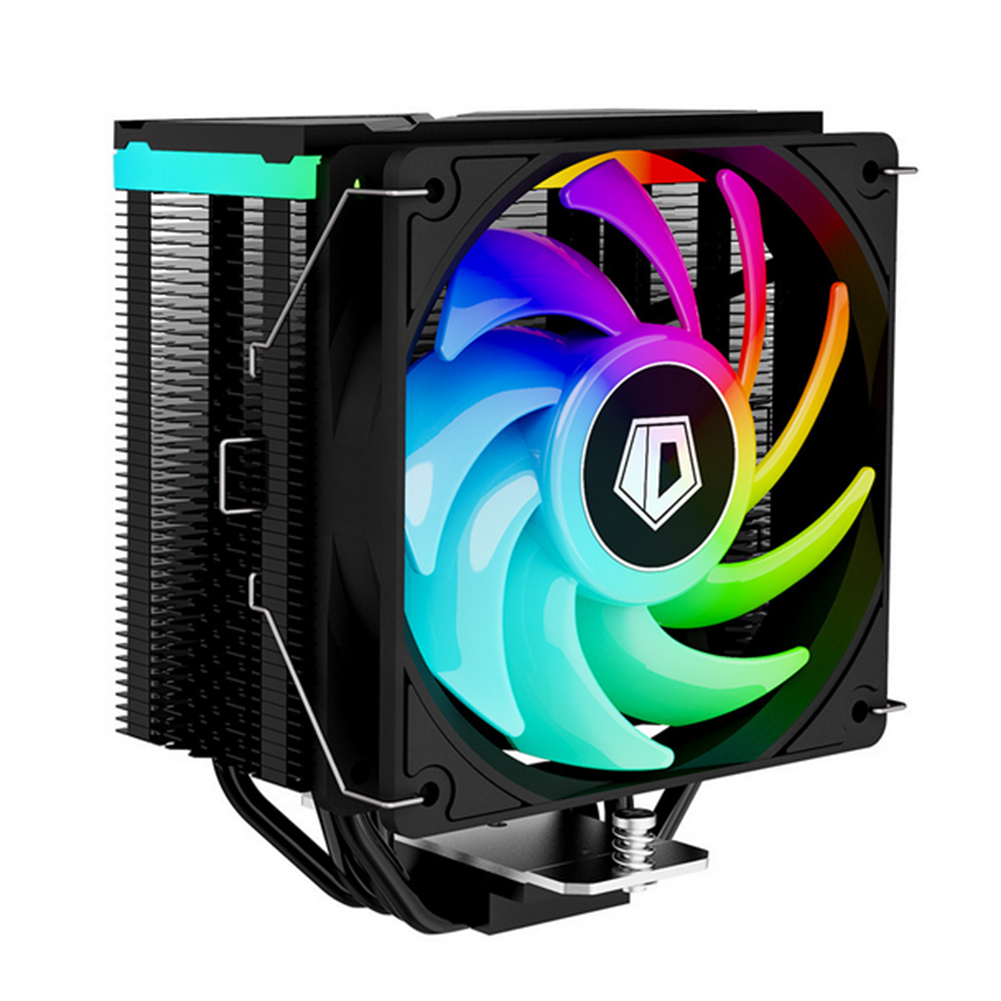 

ID-COOLING SE-234 ARGB CPU Cooler Fan PC Case Chassis 4 Heat Pipes Radiator, 501 Original