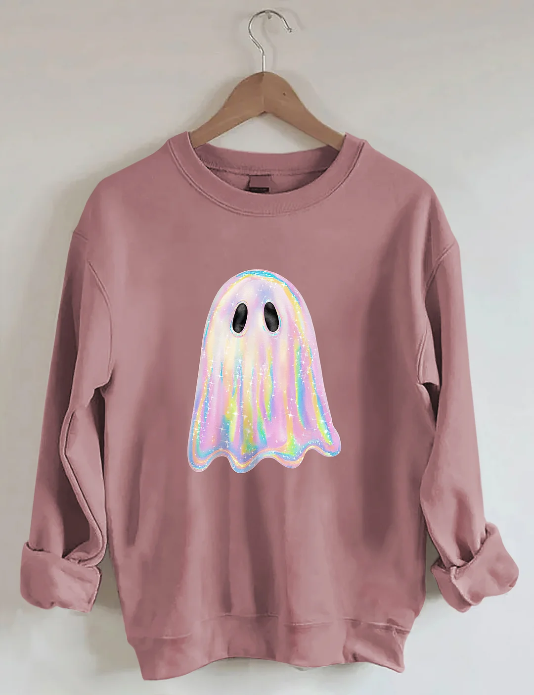 Disco Iridescent Ghost Sweatshirt