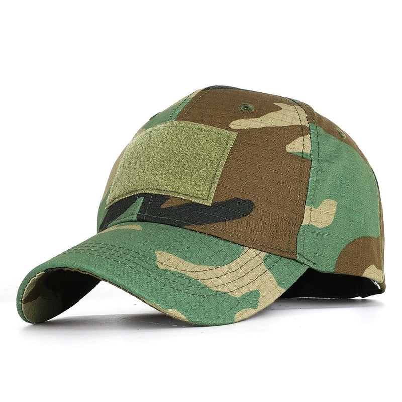 Camouflage Pattern Outdoor Baseball Cap Men’s And Women’s Tactical Camouflage Hat Special Forces Camouflage Cap Personalized Cap