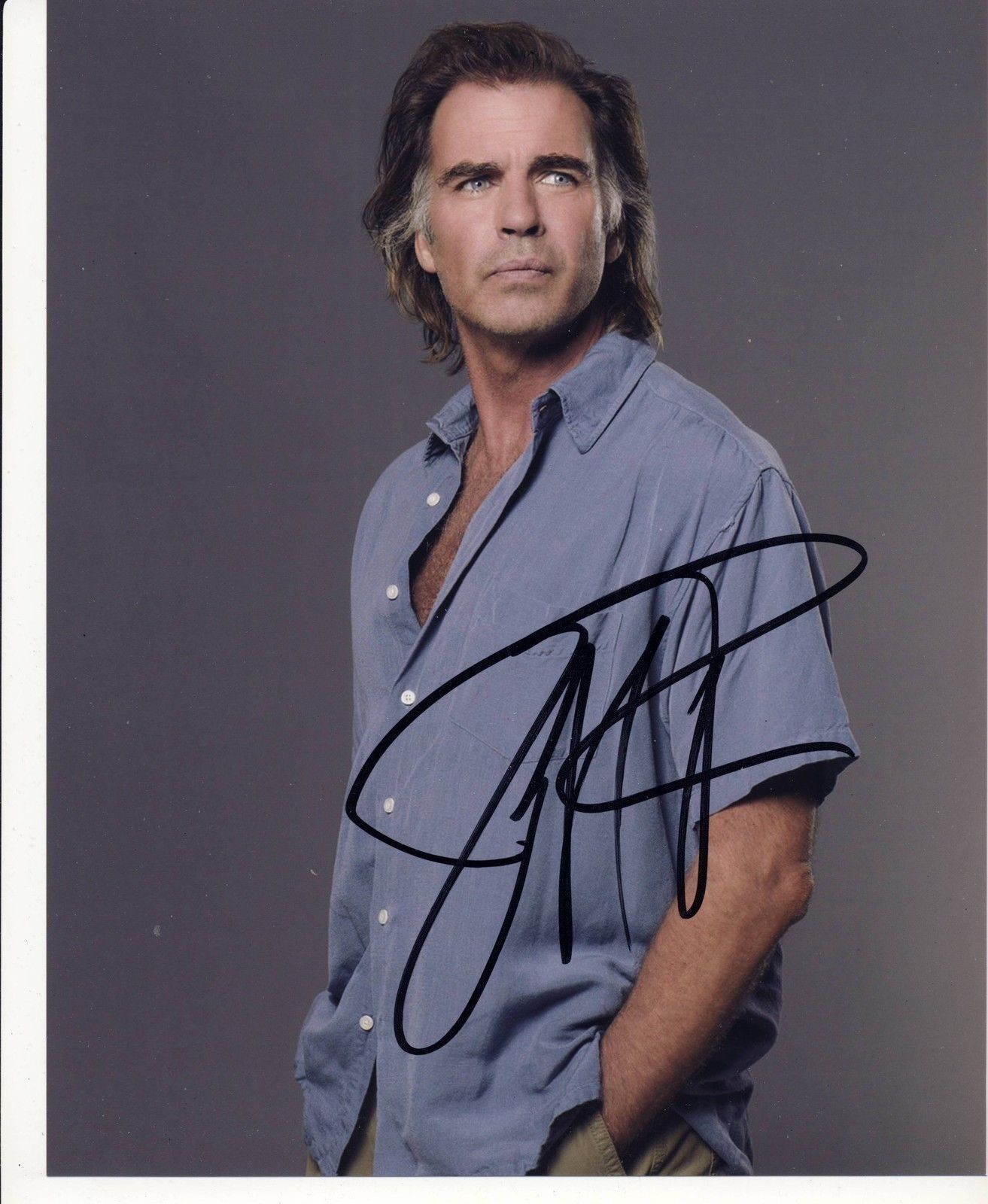 Jeff Fahey Autograph LOST Signed 10x8 Photo Poster painting AFTAL [4574]