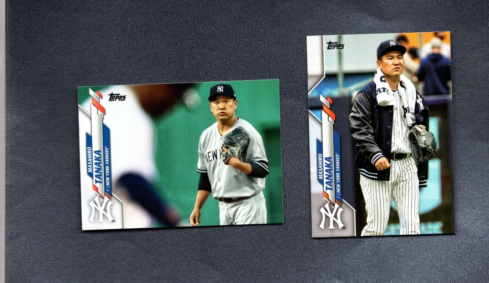 2020 Topps Base Set Photo Poster painting Variations #279 Masahiro Tanaka jacket on A09 018